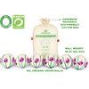 Organic Wool Dryer Balls - Lavender 6 XL Premium Quality Reusable Natural Fabric Softener, 100% Hand Made, New Zealand Merino Wool, Bunch of Lavender, Fair-Trade