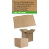 6x6x6 Corrugated Shipping Box, Heavy-Duty Moving & Storage Boxes, Strong, Eco-Friendly Cardboard for Packing, Shipping, and Storing (25)