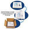 100 Prepared Microscope Slides with Specimens for Kids Adults - Bacterium, Fungus, Human Tissues, Mitosis, Plants, Insects, Animals Cells Samples for Biological Science Lab, School Students