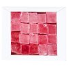 Cerez Pazari Turkish Delight with Pomegranate Flavour 200 gr Gourmet Small Size Snacks Gift Box No Nuts Sweet Luxury Traditional Confectionery Vegan Candy Dessert Glucose Free Lokum Approx.18 Pcs