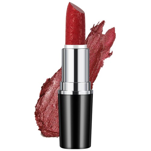 Anglicolor Glitter Lipstick High Impact Lipcolor,Red Lipstick Moisturizing Creamy Formula,Metallic Lipstick For Women For Vegan & Cruelty-Free,Full-Coverage Lip Color