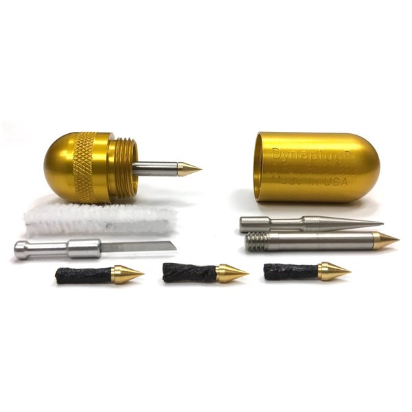 Dynaplug Bicycle Tubeless Tire Repair Tool (Small, Gold)