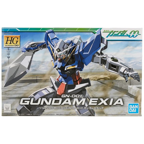 Bandai Hobby #1 Gundam EXIA HG, Bandai Double Zero Action Figure