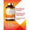 Carlyle Buffered Vitamin C | 2000mg | 180 Caplets | with Bioflavonoids and Rose HIPS | Vegetarian, Non-GMO, and Gluten Free Supplement