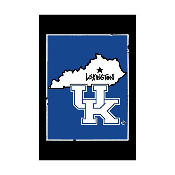 Collegiate Garden Flag (Kentucky "State")