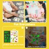 EMOME 650+ Styles Glow Hawaiian Luau Tropical Themed Temporary Tattoos for Kids, Beach Pool Party Supplies Favors Decorations,Waterproof Fake Tattoo Stickers for Girls Boys (56 Sheets)