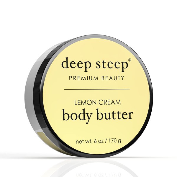 Deep Steep Body Butter, 6oz (Lemon Cream)