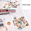 FULLCASE Collector Case Compatible with Mini Brands 5 Surprise Series 1 2 3 4 Mystery Capsule Real Miniature Collectible Toy Shopkins Littles Mart Toys Storage Organizer Container(Box Only)