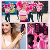 SiliFine 24 Pcs Cheer Hair Brush Wet Detangling Cheer Brush and Comb Set with Polka Dots Cheer Party Favors Plastic Fine Wide Hair Comb for Cheer Team Gifts Sport Cheerleader Gifts for women(Classic)