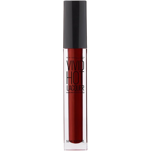 Maybelline New York Color Sensational Vivid Hot Lacquer Lip Gloss, Classic, 0.17 Fluid Ounce