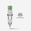 Wormhole Tattoo Cartridge Needles 20PCS 14RS Tattoo Cartridges Disposable Tattoo Needle Cartridge Tattoo Needles Cartridge Needles Round Shader for Tattoo Pen Tattoo Machine Tattoo Supplies 1014RS