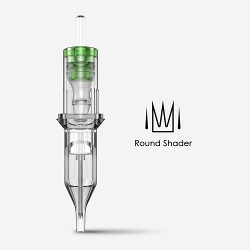 Wormhole Tattoo Cartridge Needles 20PCS 14RS Tattoo Cartridges Disposable Tattoo Needle Cartridge Tattoo Needles Cartridge Needles Round Shader for Tattoo Pen Tattoo Machine Tattoo Supplies 1014RS