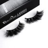 BEAUTY CAT 3D False Mink Eyelashes Classic -Full Long Dramatic and Natural Look / Comfortable Wearing Strip Lashes by Handmade, Soft & Light Weight Fluffy / Luxury Packaging Box for Reusable (No. 002-BORACAY)