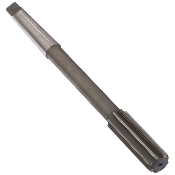 Drill America - DWRRTS7/8 7/8" High Speed Steel Taper Shank Straight Flute Chucking Reamer, DWR Series