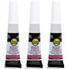 Aleene's Quick Dry Fusion Fabric Adhesive, 1 Fl Oz-3 Pack, Clear