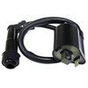 GLENPARTS Ignition Coil FOR Yamaha Wolverine 350 YFM350 1995 1996 1997 1998 1999 2000 2001