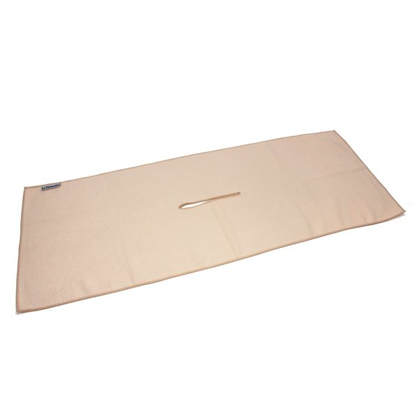 G-Towel Center Cut Microfiber Golf Towel 16"x40" (Beige)