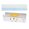 (100 Pack) Blue Hole Punch Tape Double Sided Adhesive Tape for Wig, Toupee, Hair Piece (Blue Hole Punch Strips)