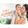 Babo Botanicals Sensitive Baby Fragrance-Free 2-in-1 Shampoo & Wash Bar - Shea Butter, Calendula & Aloe Vera - EWG Verified - Cruelty-Free - Vegan - Pediatrician Tested - For Babies & Kids