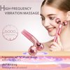 HEYFYV Face Massager Kit 3D Face Roller Massager T Shape Facial Massager Set Electric Skin Massager Tool