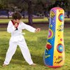 JOYIN Punching Bag for Kids, 47 Inches Kids Punching Bag with Bounce-Back Action, Double-Sided Inflatable Punching Bag(1 Pack)