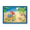 16 Christmas Cards and Envelopes, Sea Turtles with Presents