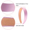 SIQUK 12 Pieces Satin Headbands 1 Inch Wide Non-slip Headband Colorful Headbands DIY Hair Headband for Women and Girls,12 Colors