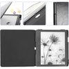 E NET-CASE Case for Kindle Scribe - Lightweight and Hard Back Shell Protective Book Folio Cover with Auto Sleep Wake Feature for Kindle Scribe 10.2" 2022 Released with Pen Holder(Black)