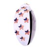 mokkia 4th of July Headband for Women American Flag Star Knotted Headbands Red White and Blue Rhinestone Crystal Top Knot Headbands Patriotic 4th of July Accessories Party Favors (American Star 3)