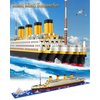 HYG Toys Titanic Micro Mini Building Blocks Set, 1860Pcs Ship Model Building Bricks, 3D Puzzle Sets DIY Educational Toys Gift for Adults and Kids