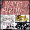 Happy Birthday Balloon Banner 40 inch 30 Balloon Number 16 Inch Happy Birthday Letters Balloons Silver Foil Mylar Balloons for Women and Man 30th Birthday Decorations Party Supplies