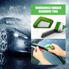 Yumfugu 1 PC Automotive Wiper Repairer, ABS Ergonomic Windshield Wiper Blade Cutter Cleaning Tool, Universal Multi-function Repair Accessories, Compatible with Most Car Models (Green & White)