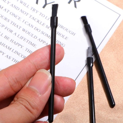 Disposable Lip Gloss Lipstick Wands Applicator Flat Brush Makeup Cosmetic Tools (100 Pcs)