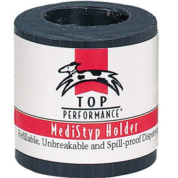 Top Performance MediStyp Holder — Durable Holder for Dispensing Styptic Powder for Dogs and Cats, Black