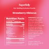 Blume SuperBelly Gut Health and On-The-Go Hydration Packets, Sugar-Free, with Prebiotics, Probiotics, Apple Cider Vinegar, Vitamin C, and Electrolytes, Strawberry Hibiscus, 15 Sticks
