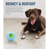 Planet Dog Orbee-Tuff Nooks Green Peace Sign Treat-Dispensing Dog Toy