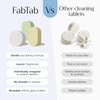 Fabtab Convenient And Easy To Use Foaming Hand Soap Refills - Hand Soap Tablets For A Guilt-free Cleaning Experience - Citrus Scent- Makes 4 X 11.9 Fl Oz (bottle Not Included) - Hand Soap Refills