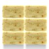 Dr Jacobs Naturals, Triple Milled Loofah Exfoliating Castile Bar Soap (Pack of 6) - Free of Parabens, Sulfates, Synthetics, Gltuen and GMO (Luscious Lavender)