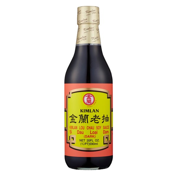 Kimlan Lou Chau Soy Sauce (Dark Soy) - 20 oz.