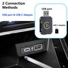 TKMARS Wireless CarPlay Adapter for iPhone & Android, Wireless Android Auto Adapter, Convert Wired to Wireless, Auto Connect, Easy Use for Cars from 2016+, USB/USB-C