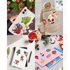 300pcs Aesthetic Cute Christmas Deer Stickers, Colorful VSCO Kawaii Waterproof Sticker Pack, Hydroflask Laptop Water Bottle Skateboard Diary Luggage Skateboard Stickers Best New Year's Gift (Style B)