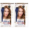Clairol Nice 'n Easy Root Touch-Up, Light Brown #6(Pack of 2)