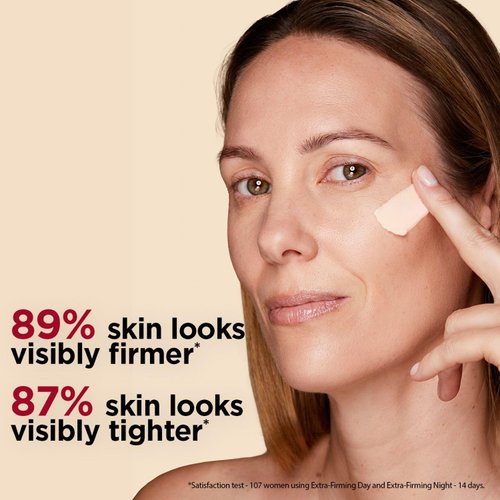 Clarins Extra-Firming Night Cream | Anti-Aging Moisturizer | In Just 2 Weeks, Skin Appears Visibly Regenerated, Firmer and Tighter* | Evens Skin Tone | Nourishes and Soothes | Dry Skin Type | 1.6 Oz