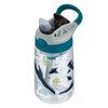 Contigo Kids Straw Water Bottle with AUTOSPOUT Lid, 14oz., White Sharks