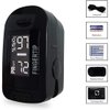 Concord BlackOx Fingertip Pulse Oximeter with Reversible Display, Carrying Case, Lanyard and Protective Cover