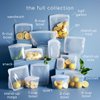 Stasher Reusable Silicone Storage Bag, Food Storage Container, Microwave and Dishwasher Safe, Leak-free, 6 Cup Bowl, Clear