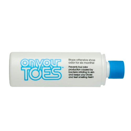 On Your Toes Foot Powder for Smelly Feet - Natural, Long-Lasting Shoe Powder, Odor Control for Stinky Feet - Fast-Acting Shoe Deodorizer