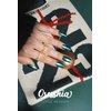 Osesshia Semi Cured Gel Nail Strips, 20 pcs Nail Wraps, Glaze Gel Nail Stickers, Salon Quality French Manicure, Full Decal Gel Polish Strips, Long Lasting SCG, Easy on, UV Required (Little Mermaid)