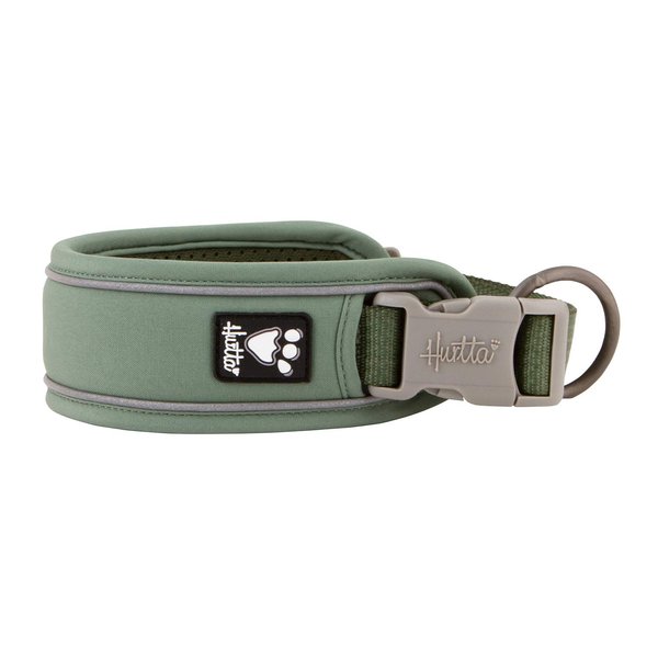 Hurtta Weekend Warrior ECO Dog Collar, Hedge, 22-26 in