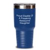 Joke Daddy, Proud Daddy Of A Freaking Awesome Daughter, Reusable Father's Day For Father